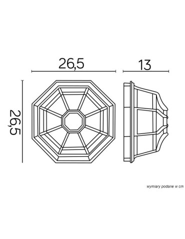 Plafond Retro Classic K 3012/P - product 2