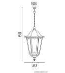 SU-MA Retro Maxi K 1018/1/BD Pendant.