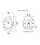 SU-MA Retro Maxi K 3012/1/BD d Wall lamp.