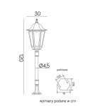 SU-MA Retro Maxi K 5002/2 BD 50 (120 cm ) Standing