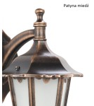 SU-MA Retro E27, 1x60W, 230V wall lamp K 3012/1/M
