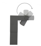 SU-MA Standing Rota 18xSMD LED, 10W, 230V RT-780