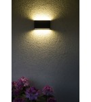 SU-MA SLIM LED 12W 480lm 3000K IP54 Wall lamp M1016 BL.