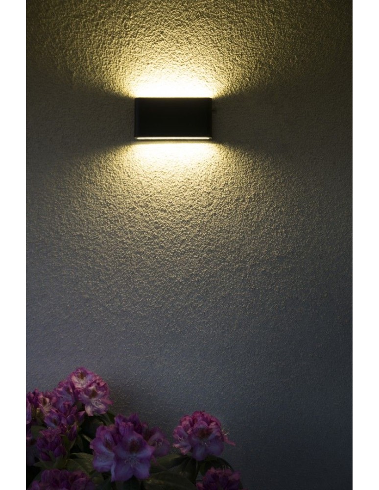 SU-MA SLIM LED 12W 480lm 3000K IP54 Wall lamp M1016 BL.