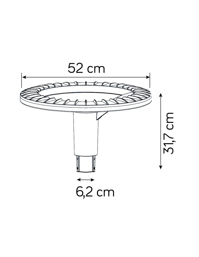 SU-MA Ster Max STRMAX-HEAD IP65 LED 60W, 230V