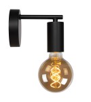 Scandinavian style wall lamps - Lucide LEANNE Wall mounted 1xE27 black 21221/01/30 - product 11