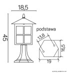 SU-MA Venice K 4011/1KW Standing.