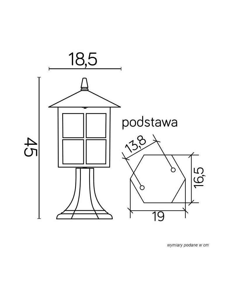 SU-MA Wenecja K 4011/1KW Stojąca
