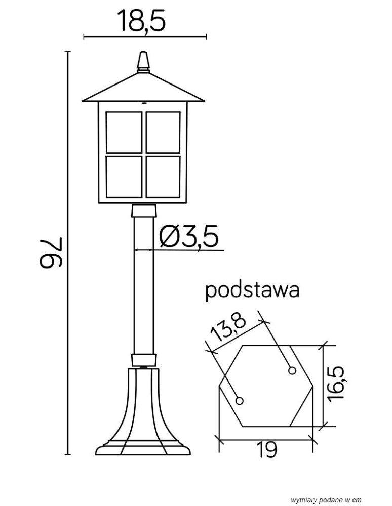 SU-MA Venice 76 cm K K 5002/3 KW Standing.