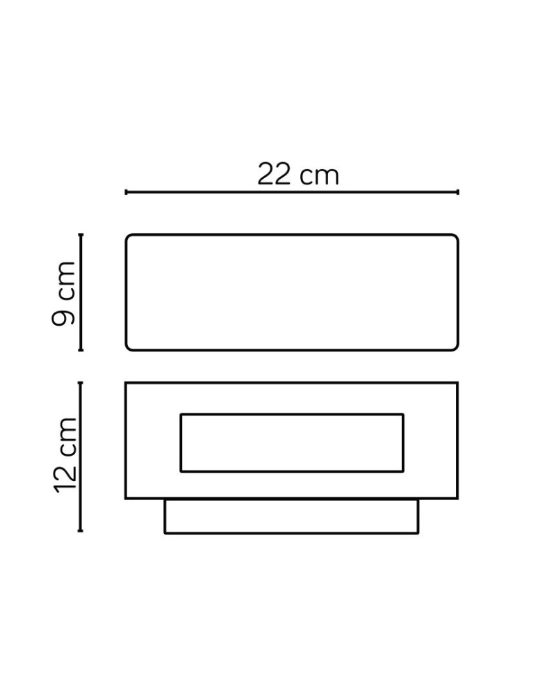 SU-MA Zen ZN-K100 IP54 E27, 1 x 18 W, 230 V