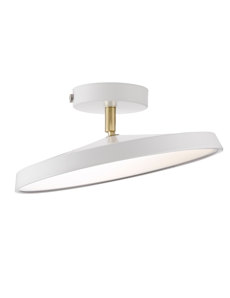 Scandinavian style ceiling lamps - DFTP by Nordlux Kaito 2 Pro 30 Ceiling light White 2320546001 - product kolory-swiatla.pl 3