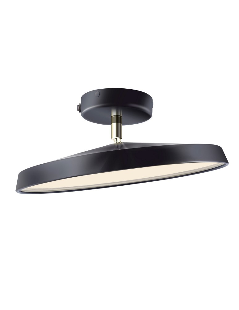 Scandinavian style ceiling lamps - DFTP by Nordlux Kaito 2 Pro 30 Ceiling light Black 2320546003 - product kolory-swiatla.pl 2