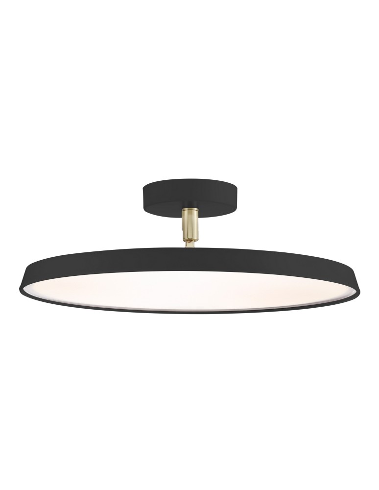 Scandinavian style ceiling lamps - DFTP by Nordlux Kaito 2 Pro 40 Ceiling light Black 2320556003 - product kolory-swiatla.pl 3