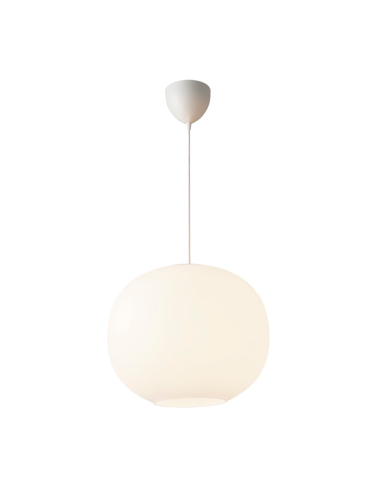 Scandinavian style pendant lamps - DFTP by Nordlux Navone 40 Pendant White 2420103001 - product kolory-swiatla.pl 3