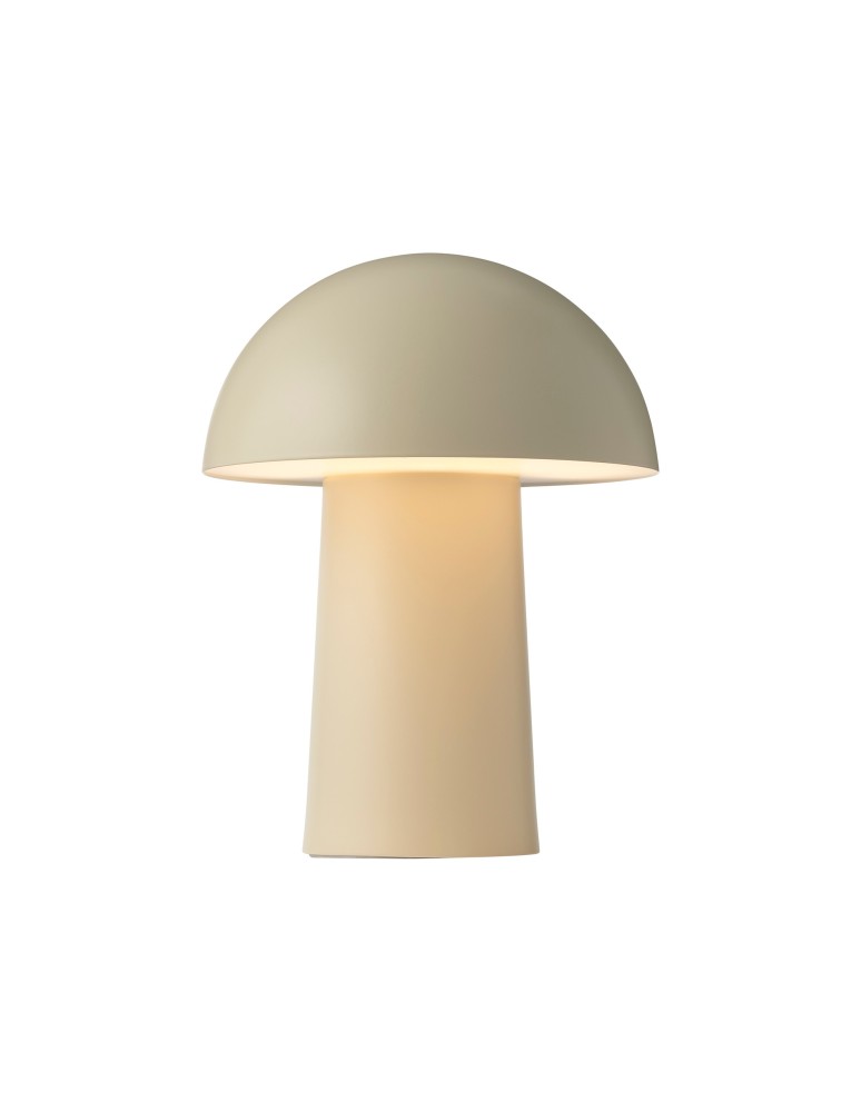 Scandinavian style table lamps - DFTP by Nordlux Faye Portable Table lamp Beige 2420155009 - product kolory-swiatla.pl 4
