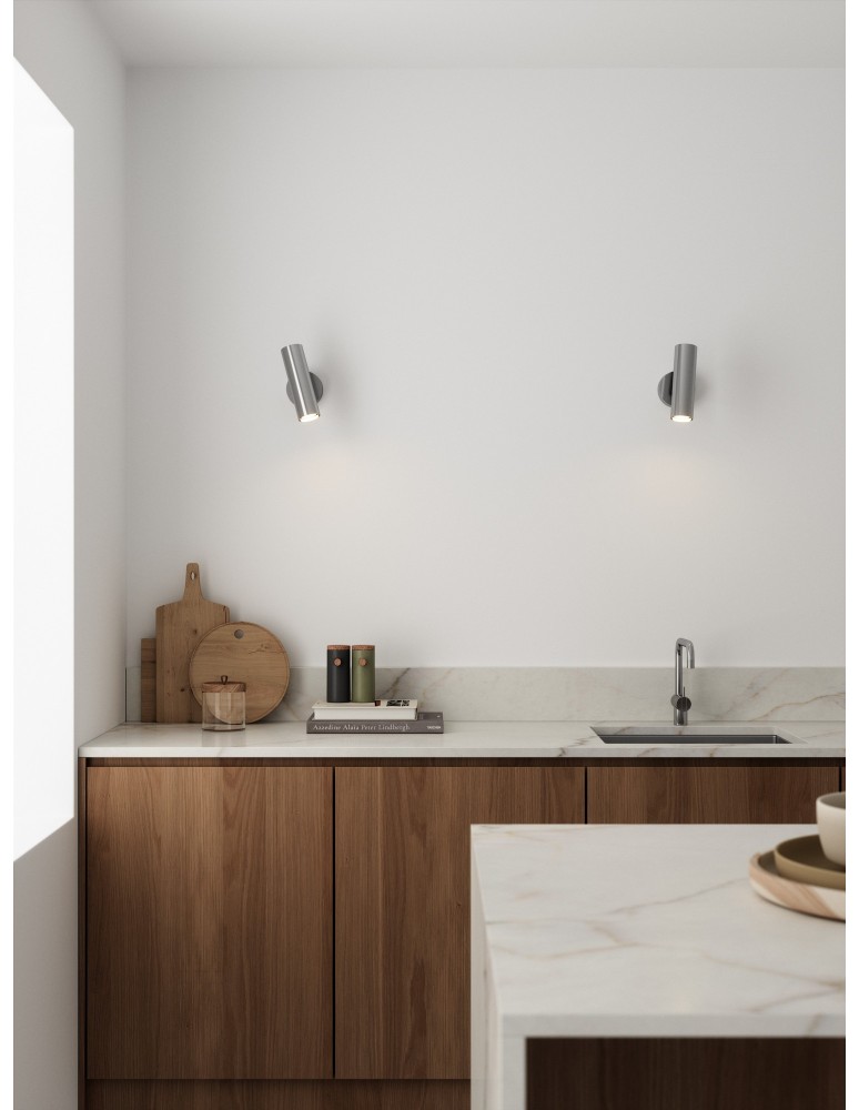 Wall lamps for bedrooms - DFTP by Nordlux MIB 6 Wall light Chrome 61681033 - product kolory-swiatla.pl 2