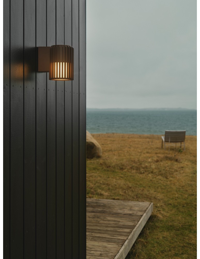 Outdoor wall lamps - Nordlux Aludra Wall light Seaside brown metallic 2118011261 - product kolory-swiatla.pl 1