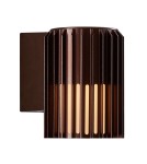 Outdoor wall lamps - Nordlux Aludra Wall light Seaside brown metallic 2118011261 - product 3