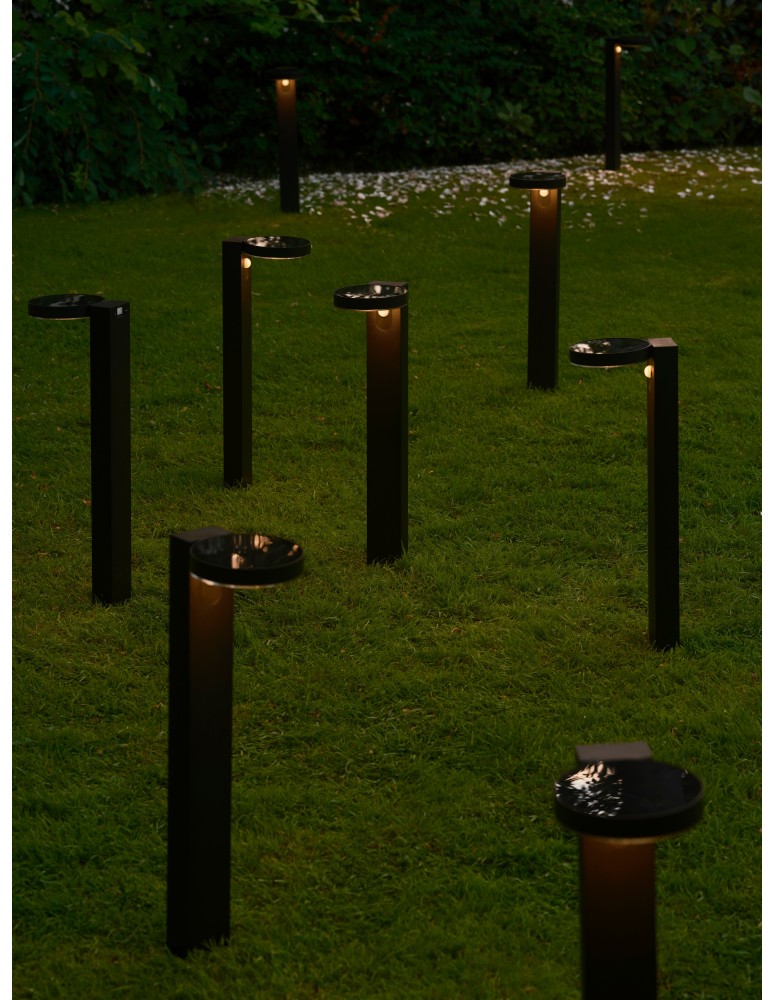 Solar lamps - Nordlux Rica Round Solar Garden light Black 2118158003 - product kolory-swiatla.pl 2