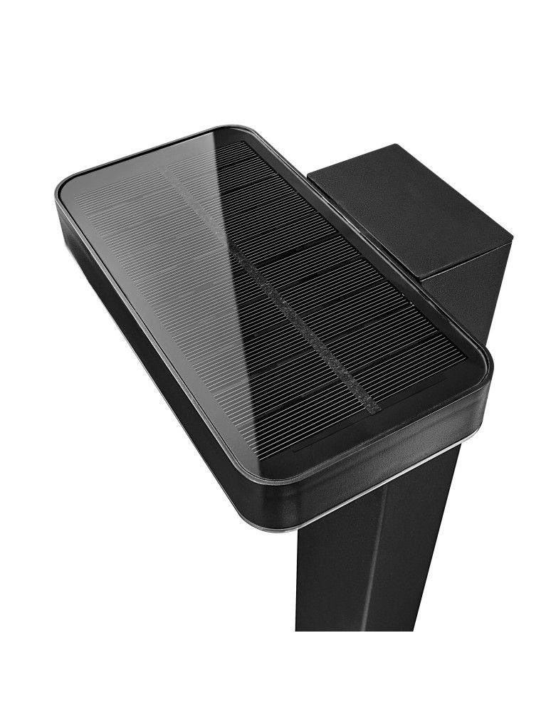 Nordlux Rica Kwadratowa Solar Lampa Ogrodowa Czarny Ogrodowa/Zewnętrzna 2118178003
