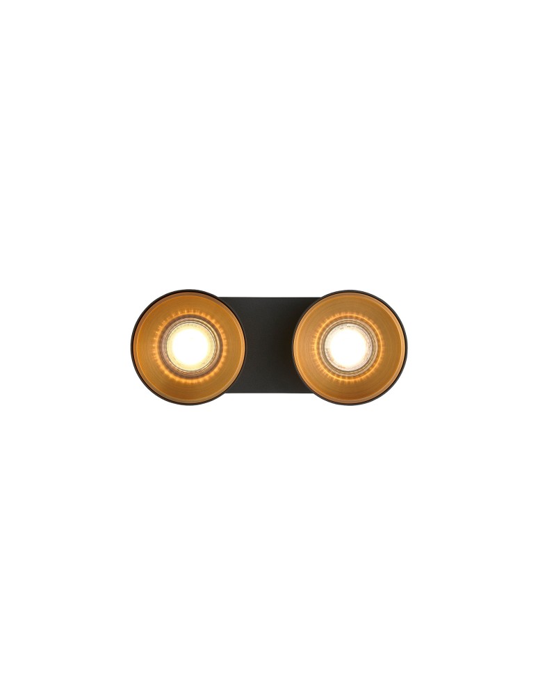 Adjustable ceiling lamps - spots - Nordlux Pitcher 2-Spot Spot light Black 2310410103 - product kolory-swiatla.pl 3