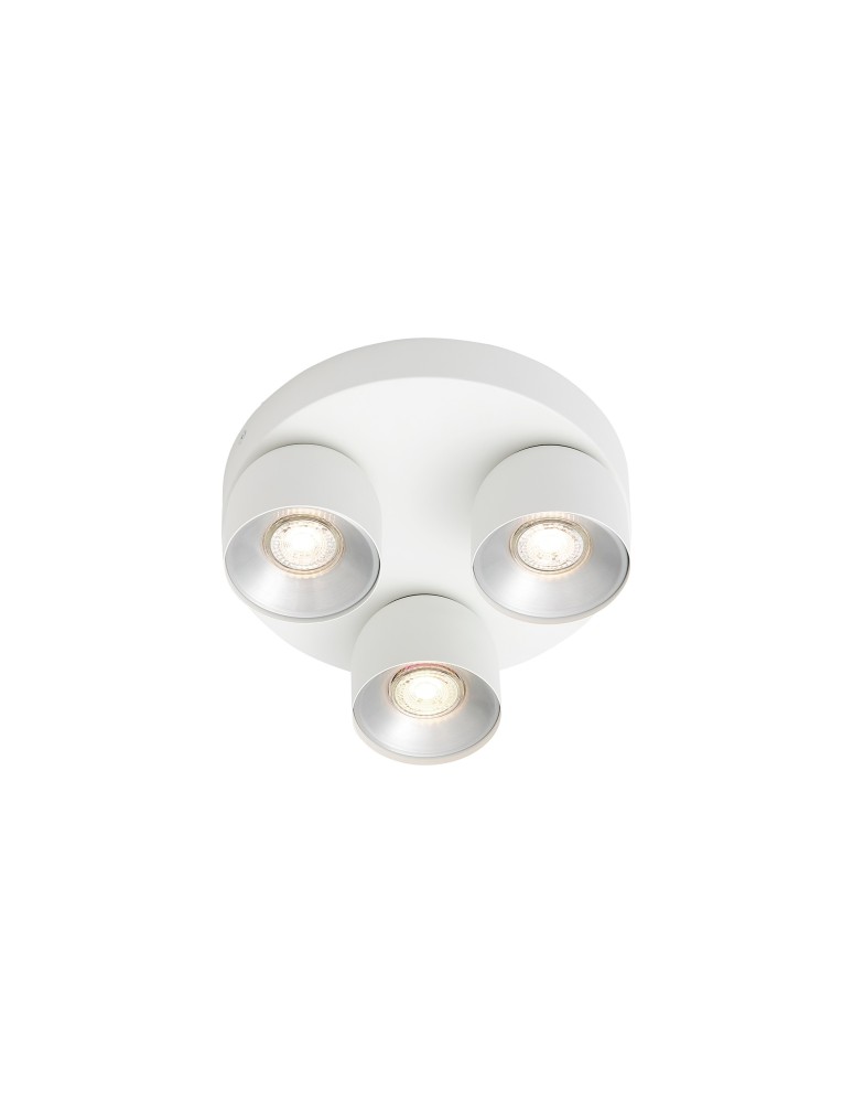 Adjustable ceiling lamps - spots - Nordlux Pitcher 3-Rondel Spot light White 2310420101 - product kolory-swiatla.pl 2