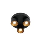 Adjustable ceiling lamps - spots - Nordlux Pitcher 3-Rondel Spot light Black 2310420103 - product 2