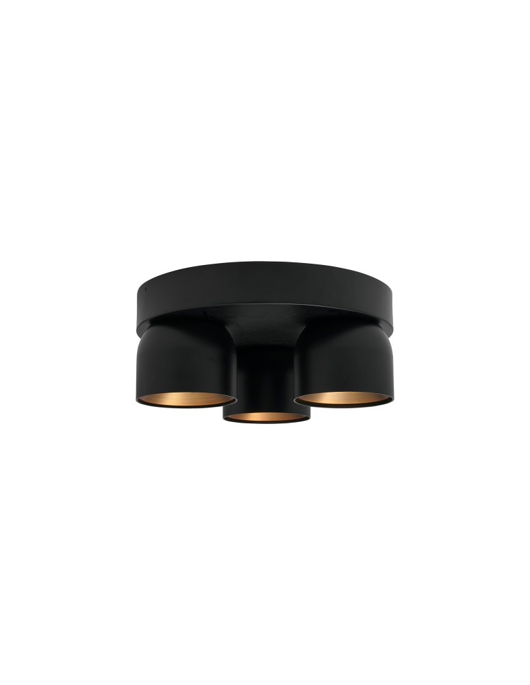 Adjustable ceiling lamps - spots - Nordlux Pitcher 3-Rondel Spot light Black 2310420103 - product kolory-swiatla.pl 4