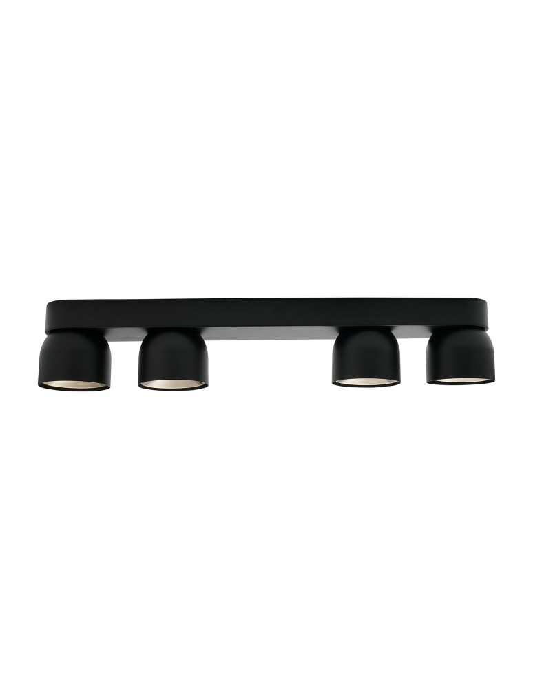 Adjustable ceiling lamps - spots - Nordlux Pitcher 4-Spot Spot light Black 2310430103 - product kolory-swiatla.pl 4