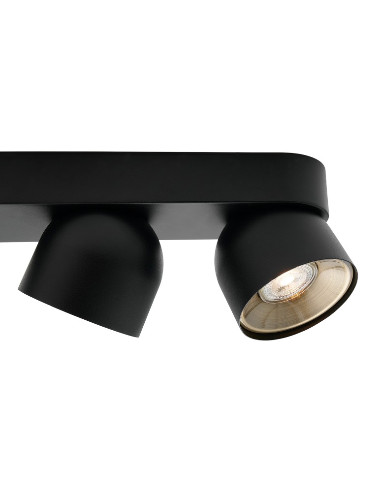 Adjustable ceiling lamps - spots - Nordlux Pitcher 4-Spot Spot light Black 2310430103 - product kolory-swiatla.pl 5