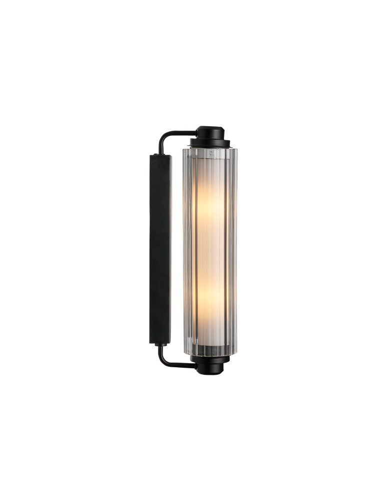 Bathroom wall lamps - Nordlux Nimal Double Wall light Black 2310521003 - product kolory-swiatla.pl 3