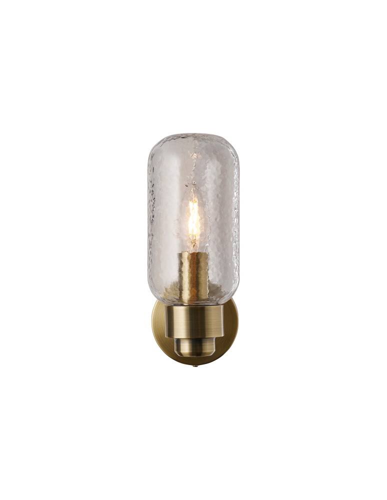 Bathroom wall lamps - Nordlux Tutan Wall light Brass 2310551035 - product kolory-swiatla.pl 4