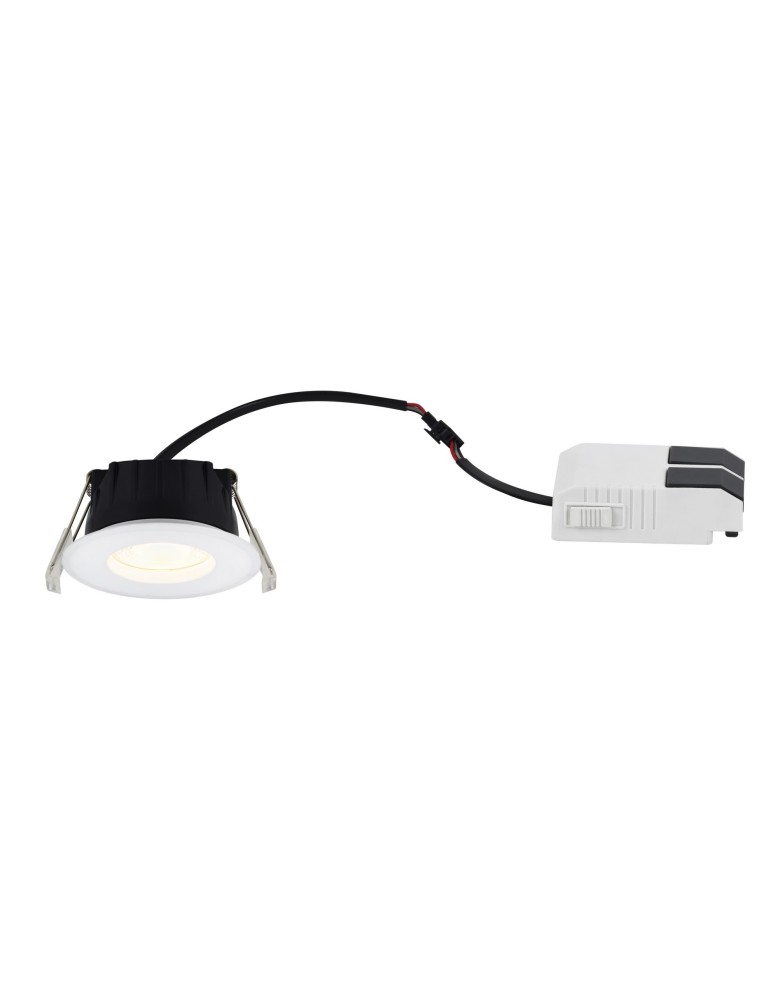 Flush-mounted hermetic lamps - Nordlux Rosalee Downlight White 2410200101 - product kolory-swiatla.pl 5