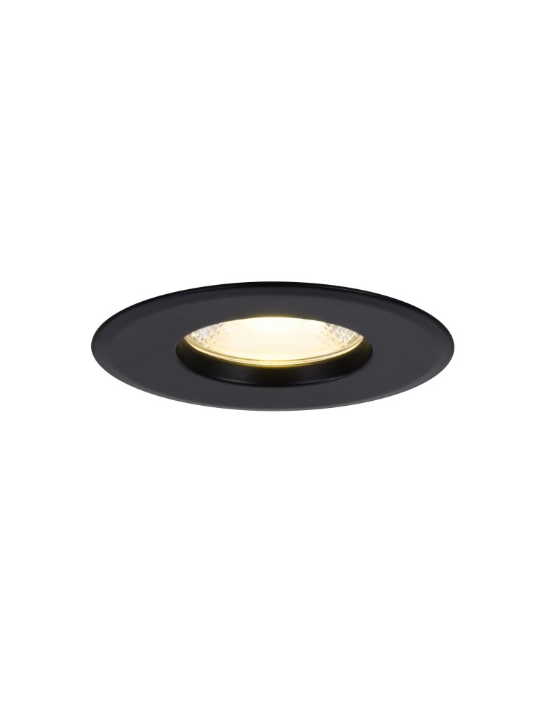 Flush-mounted hermetic lamps - Nordlux Rosalee Downlight Black 2410200103 - product kolory-swiatla.pl 4