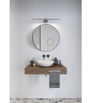 Wall lamps over the mirror - Nordlux Ip S13 60 Wall light Brushed steel 2410421032 - product 1