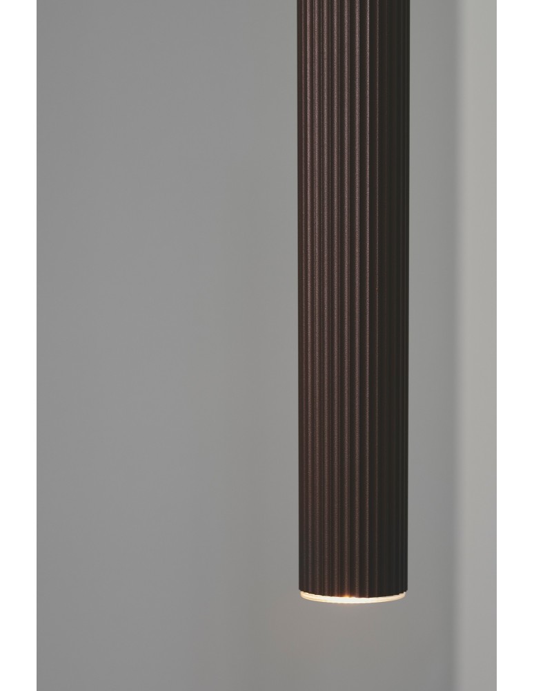 Pendant tube lamps - Nordlux Vico Pendant Brown metallic 2412103018 - product kolory-swiatla.pl 2