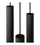 Pendant tube lamps - Nordlux Vico 3-Rondel Pendant Black 2412123003 - product 4