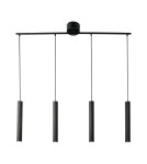 Pendant lamps on a strip - Nordlux Vico 4-Rail Pendant Black 2412143003 - product 3
