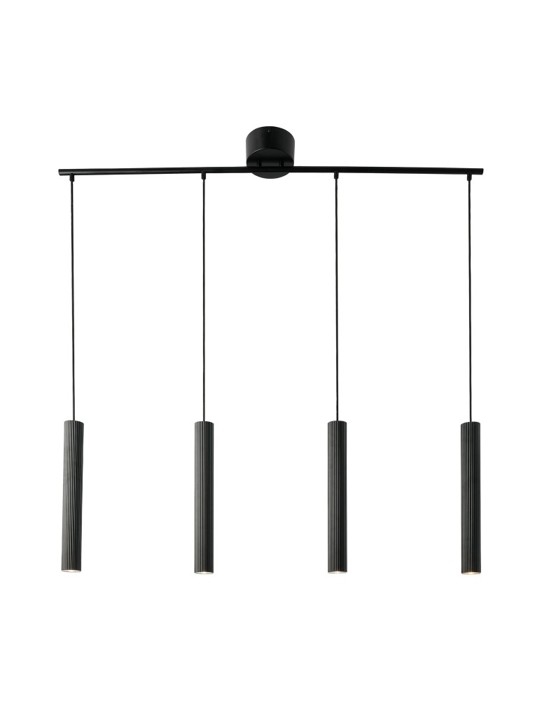 Nordlux Vico 4-Rail Wisząca Czarny 2412143003
