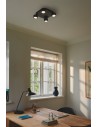 Zobacz Nordlux Clyde 4-Spot Lampa Sufitowa Czarny 2412256003
