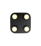 Nordlux Clyde 4-Spot Lampa Sufitowa Czarny 2412256003