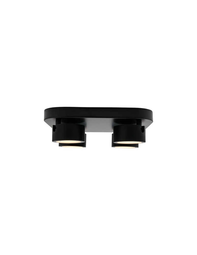 Adjustable ceiling lamps - spots - Nordlux Clyde 4-Spot Ceiling light Black 2412256003 - product kolory-swiatla.pl 4