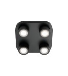 Adjustable ceiling lamps - spots - Nordlux Clyde 4-Spot Ceiling light Black 2412256003 - product 5