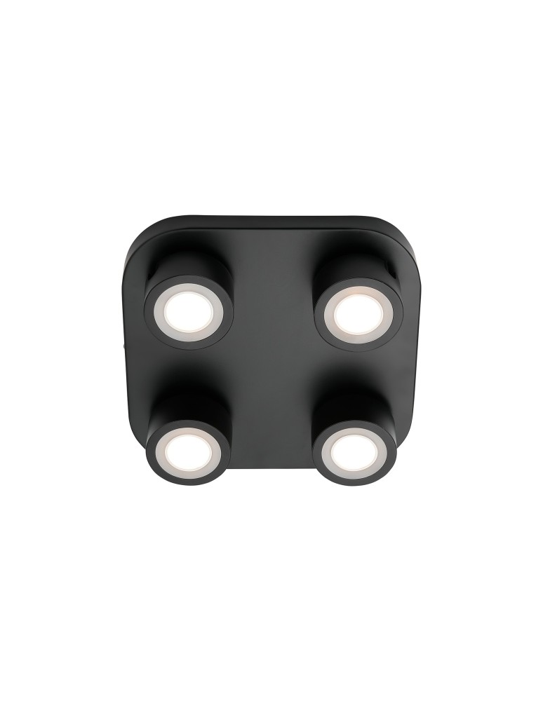 Nordlux Clyde 4-Spot Lampa Sufitowa Czarny 2412256003