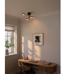 LED ceiling lamps - Nordlux Clyde Flex 4-Rail Spot light Black 2412260103 - product 1
