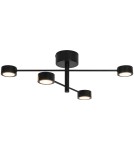 LED ceiling lamps - Nordlux Clyde Flex 4-Rail Spot light Black 2412260103 - product 2