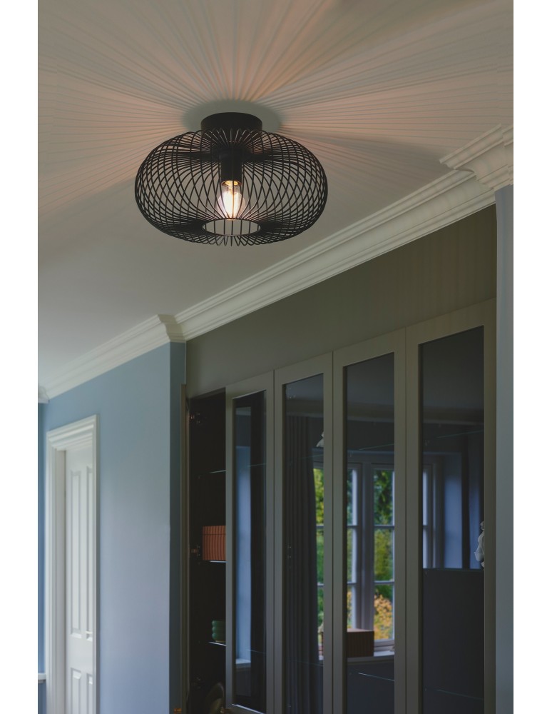 Modern ceiling lamps - Nordlux Beroni Ceiling light Black 2412336003 - product kolory-swiatla.pl 1