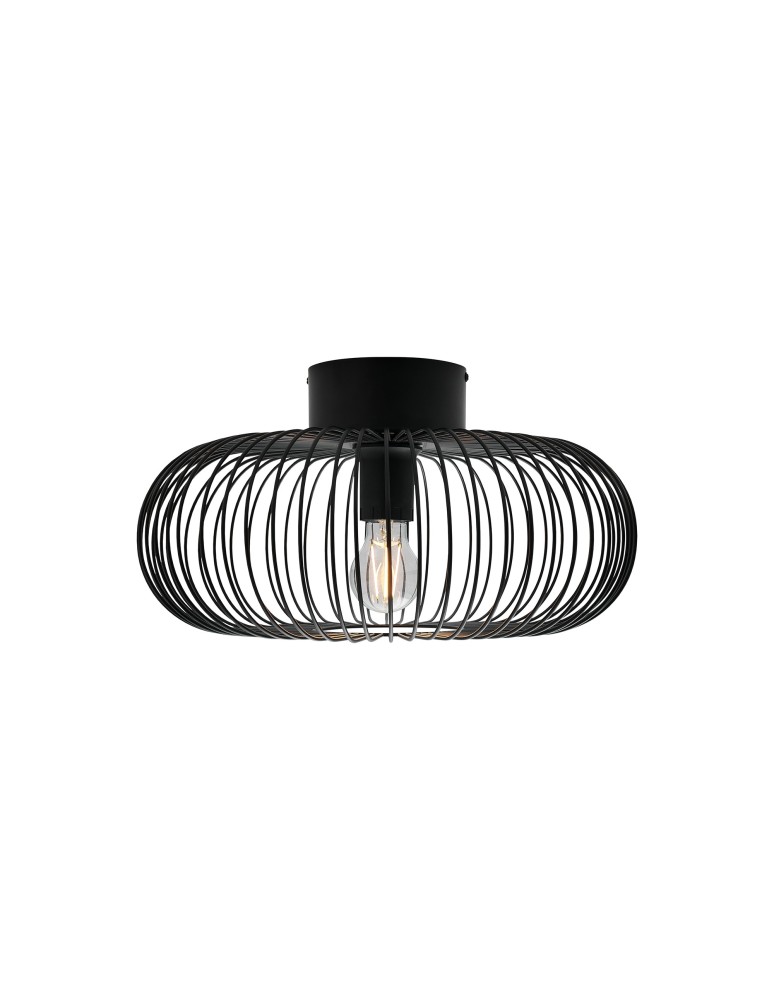 Nordlux Beroni Lampa Sufitowa Czarny 2412336003