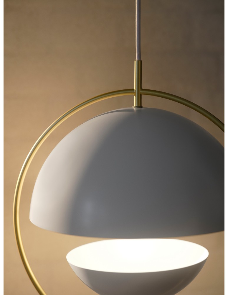 Scandinavian style pendant lamps - Nordlux Tavia Pendant White 2412353001 - product kolory-swiatla.pl 2