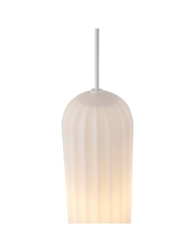 Single pendant lamps - Nordlux Miella Pendant White 2412523001 - product kolory-swiatla.pl 5